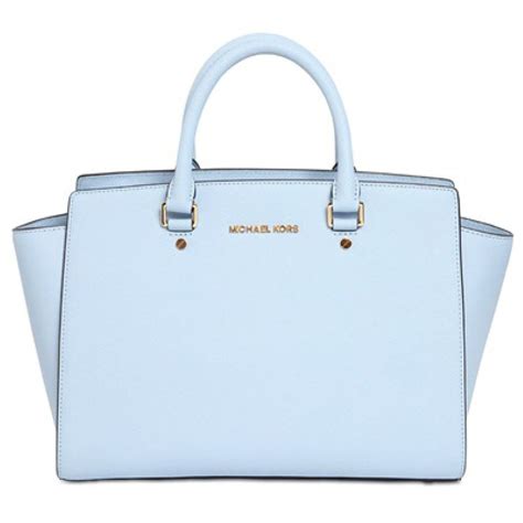 michael kors tasche hellblau klein|michael kors official website.